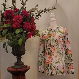 TOMMY HILFIGER Tunic size 3X floral 3/4 sleeve